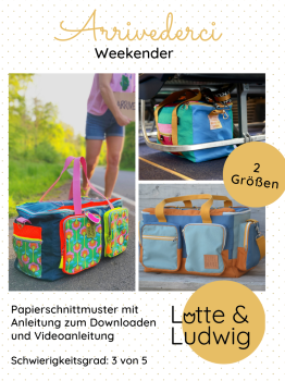 Lotte & Ludwig Papierschnittmuster - Arrivederci